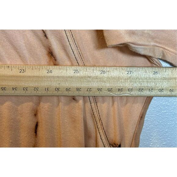 We the Free People Bleached Tie Dye Ying Yang High Low Jersey Knit Dolman Tunic - Picture 9 of 9